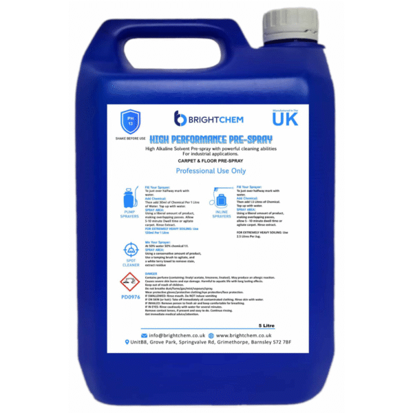 High Performance Pre-Spray